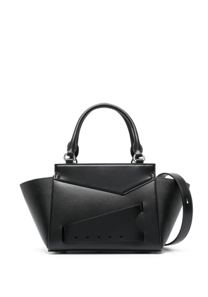 Maison Margiela Snatched leather tote bag - Black