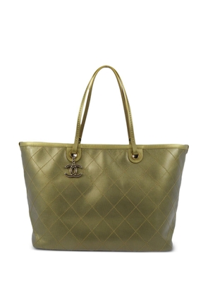 CHANEL Pre-Owned 2014 Wild Stitch tote bag - Gold