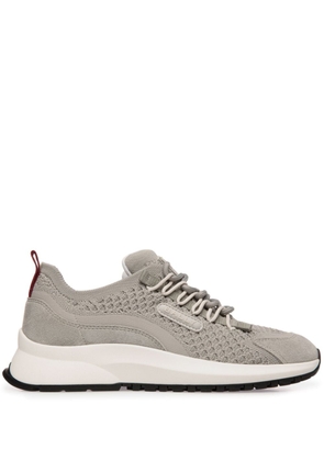 Bally panelled lace-up sneakers - Grey