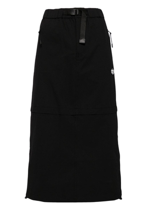 CHOCOOLATE elasticated-waist midi skirt - Black