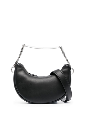 Karl Lagerfeld logo-plaque shoulder bag - Black