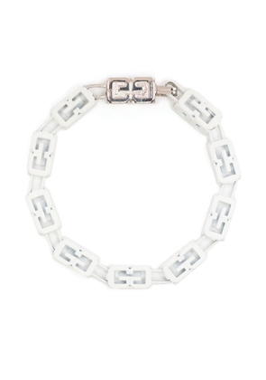 Givenchy 4G-motif matte bracelet - White