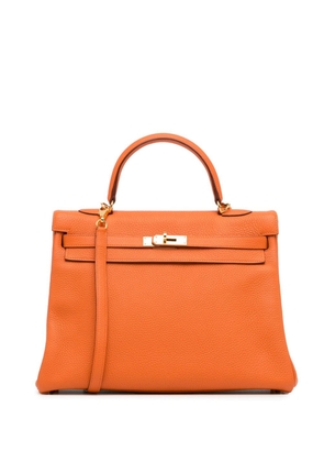 Hermès Pre-Owned 2016 Togo Kelly Retourne 35 satchel - Orange