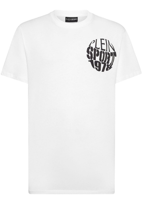 Plein Sport logo-print crew-neck T-shirt - White