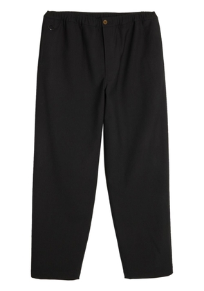 Undercover O-Ring tapered cotton trousers - Black