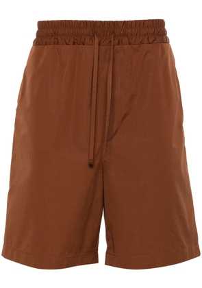 Lardini cotton bermuda shorts - Brown