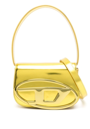 Diesel 1DR-Iconic leather shoulder bag - Gold