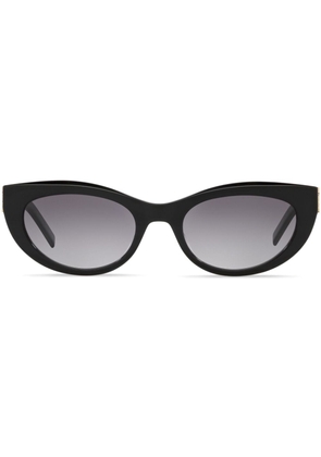 Saint Laurent Eyewear SL M115 rounded cat-eye sunglasses - Black