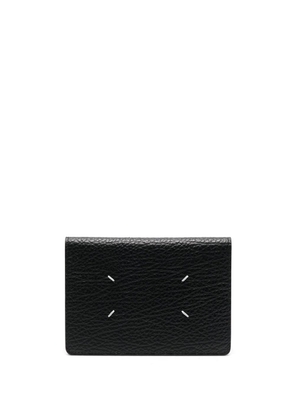 Maison Margiela four-stitch leather document holder - Black