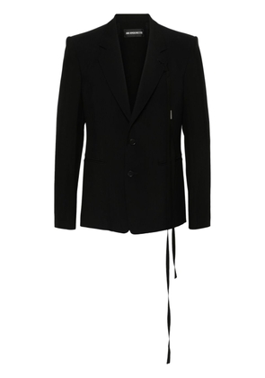 Ann Demeulemeester Serge tailored blazer - Black