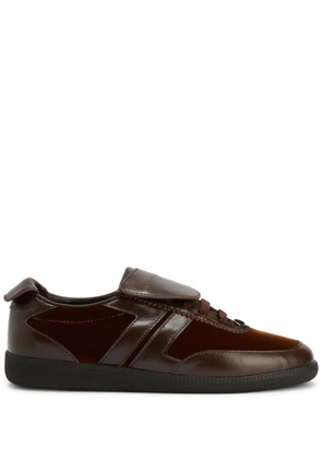 Giuseppe Zanotti League leather sneakers - Brown