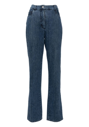CHANEL Pre-Owned high-rise bootcut jeans - Blue