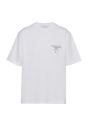 Prada Cotton Logo T-Shirt