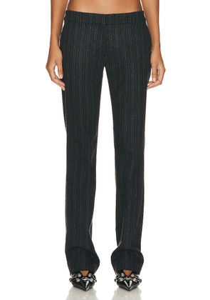 Acne Studios Stripe Pant in Charcoal Grey - Charcoal. Size 42 (also in ).