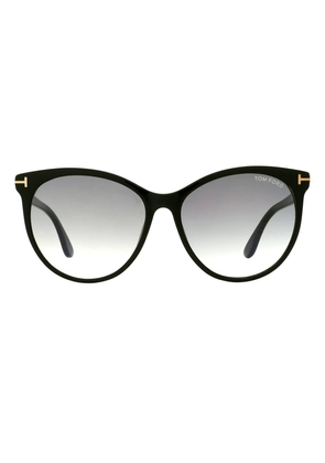 Tom Ford Maxim Gradient Smoke Cat Eye Ladies Sunglasses FT0787 01B 59
