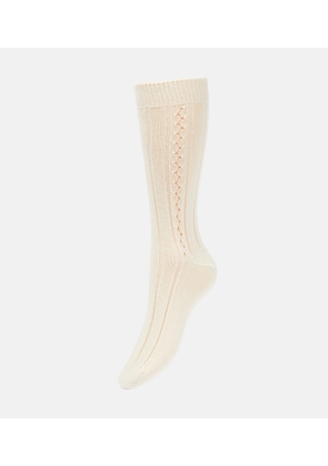 Loro Piana Bobby ribbed-knit cashmere socks