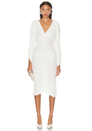 Interior The Beatrice Dress in Ivory - Ivory. Size L (also in S).