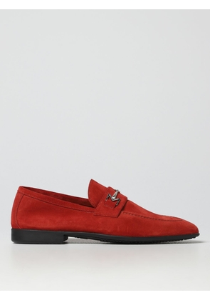 Loafers MORESCHI Men color Brick Red