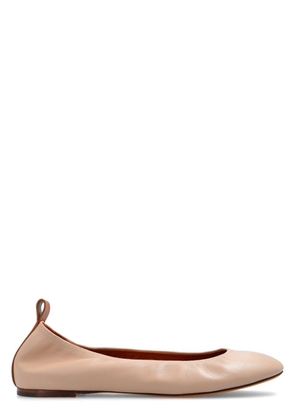 Lanvin Ruch Detailed Slip-On Ballerina Shoes