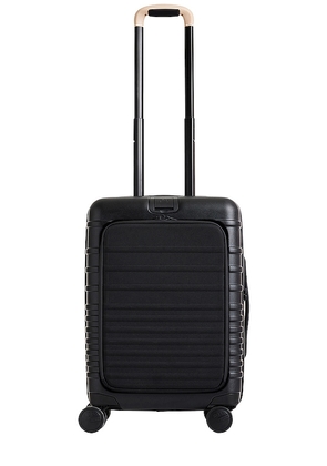 BEIS The Front-Pocket Carry-On Roller in Black.