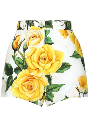 Dolce & Gabbana Shorts Rose Gialle
