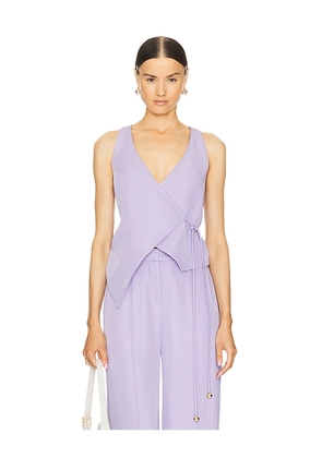 Alexis Cain Vest in Lavender. Size XL, XS.