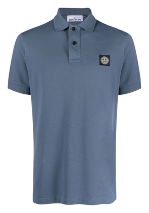 Stone Island Compass short-sleeve polo shirt - Blue