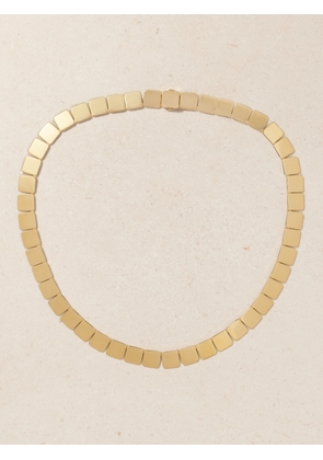 Ileana Makri - Large Tile 18-karat Gold Necklace - One size