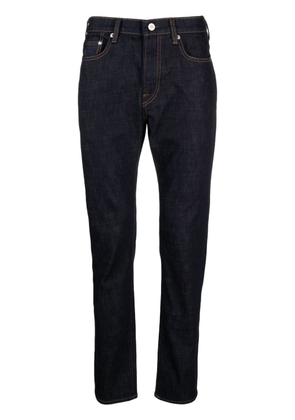 PS Paul Smith contrast-stitching dark-wash jeans - Blue