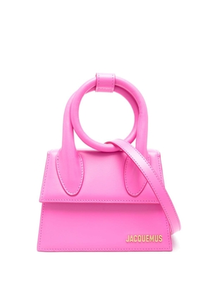 Jacquemus Le Chiquito Noeud tote bag - Pink