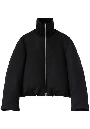 Jil Sander cashmere padded jacket - Black