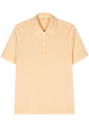 ASPESI button-up cotton polo shirt - Yellow