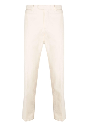 Boglioli stretch-cotton chino trousers - Neutrals