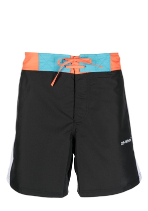 Off-White Arrows print swim shorts - Black