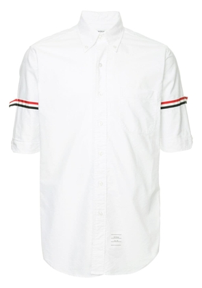 Thom Browne grosgrain armband shirt - White