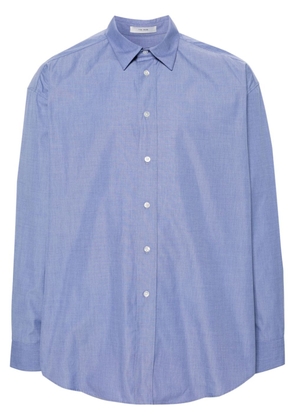 The Row Miller cotton shirt - Blue
