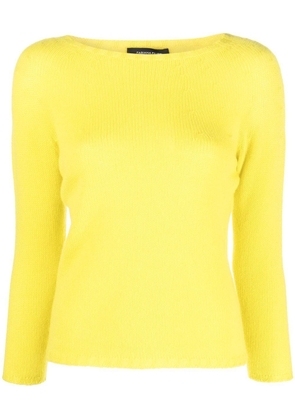 Fabiana Filippi ribbed-knit cashmere jumper - Yellow