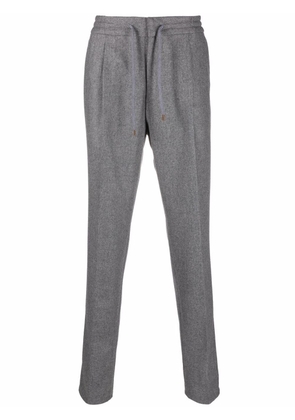 Brunello Cucinelli pleated drawstring trousers - Grey