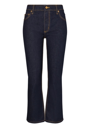 Tory Burch cropped flared jeans - Blue