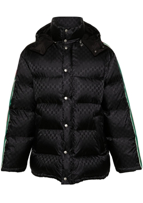 Gucci GG jacquard padded jacket - Black