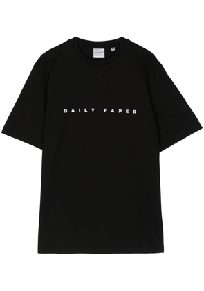 Daily Paper logo-print cotton T-shirt - Black