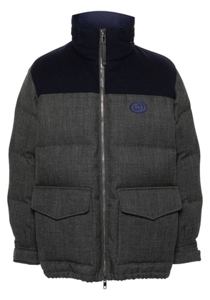 Gucci Interlocking-G quilted jacket - Grey