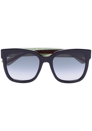 Gucci Eyewear square-frame gradient sunglasses - Black
