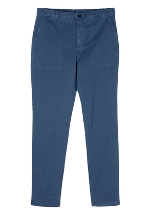 Moorer Niles straight-leg trousers - Blue