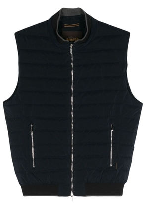 Moorer Nelligan-OS padded vest - Blue