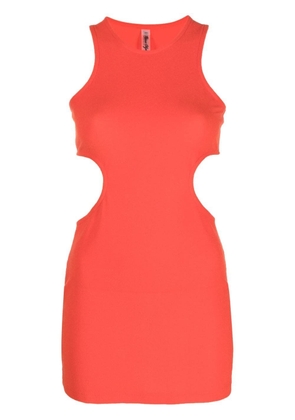 Reina Olga cut-out mini dress - Orange