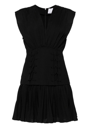 Acler corset-style short dress - Black