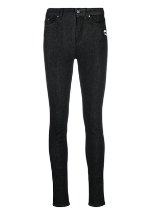 Karl Lagerfeld high-rise skinny jeans - Black