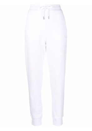 Woolrich logo-embroidered track pants - White