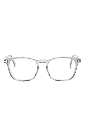 TOM FORD Eyewear wayfarer-frame transparent glasses - Grey